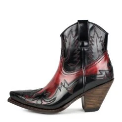 16695 Gorca Flora Negro/rojo