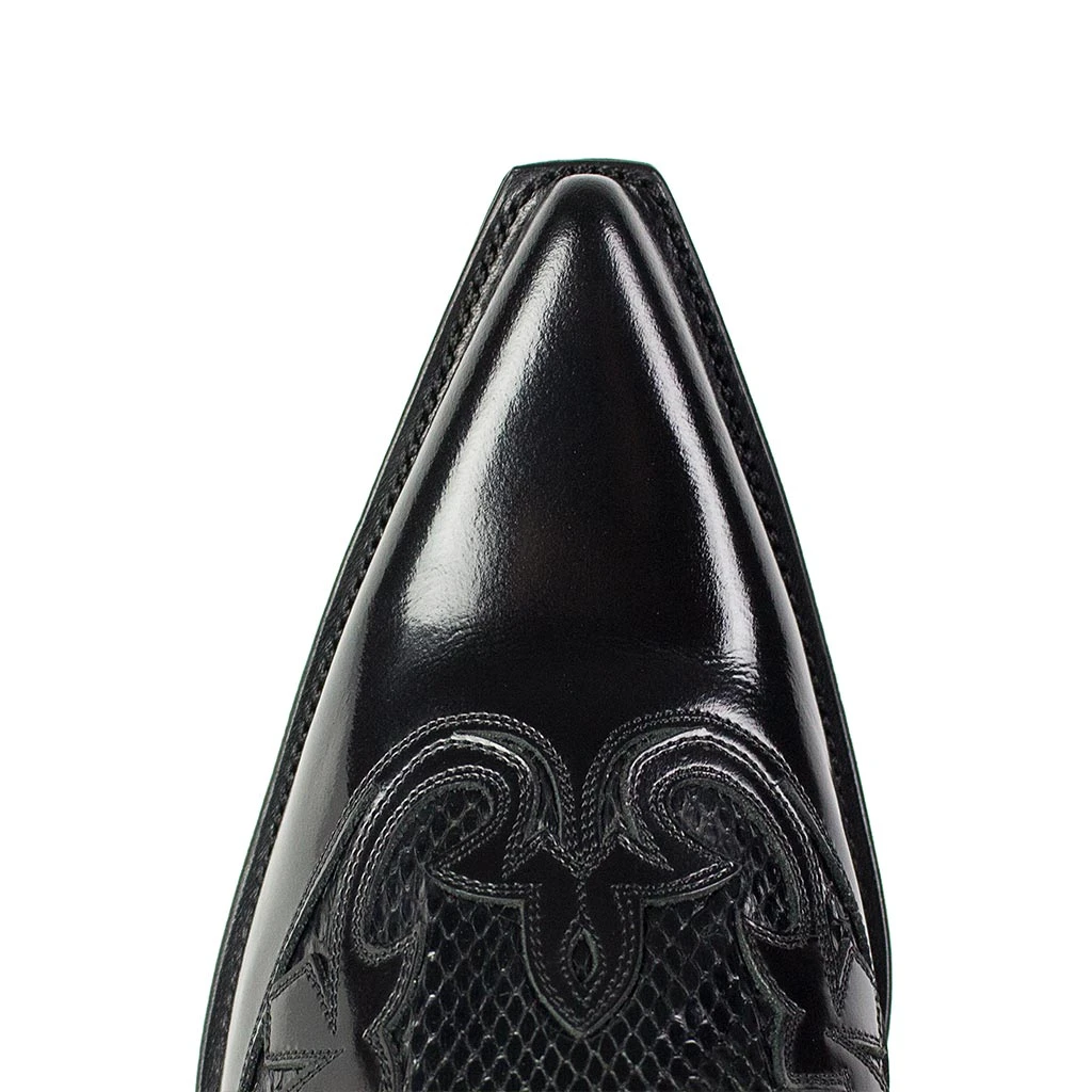 9396P JAVI PITON A/N NEGRO COSTRA BRILLO FLORA NEGRO 7 9396P JAVI PITON A/N NEGRO COSTRA BRILLO FLORA NEGRO - Image 5