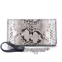 CARTERA PITON NATURAL BLANCO/NEGRO -SENDRA Ventas cartera piton natural blanconegro 189326