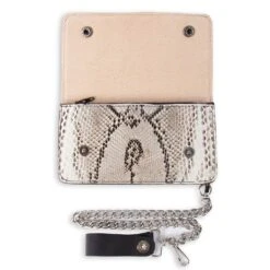 CARTERA PITON NATURAL BLANCO/NEGRO -SENDRA Ventas cartera piton natural blanconegro 267526