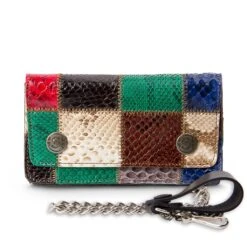 CARTERA PITON PASTWORK MULTICOLOR