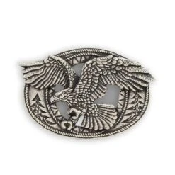 HEBILLA ELI 15432/40 PLATA MATE D5