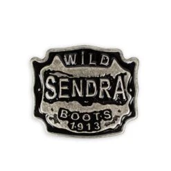 HEBILLA WILD SENDRA 2497 PLATA MATE BLACK