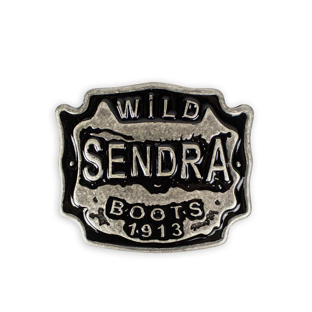 HEBILLA WILD SENDRA 2497 PLATA MATE BLACK 3 HEBILLA WILD SENDRA 2497 PLATA MATE BLACK