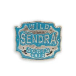 HEBILLA WILD SENDRA 2497 PLATA MATE TURQUESA