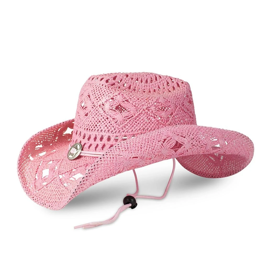 Sombrero Gisselle Rosa 3 Sombrero Gisselle Rosa